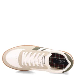 Fashion & Street*Ben Sherman Men's , Hyde Sneaker White/Olive/Gum