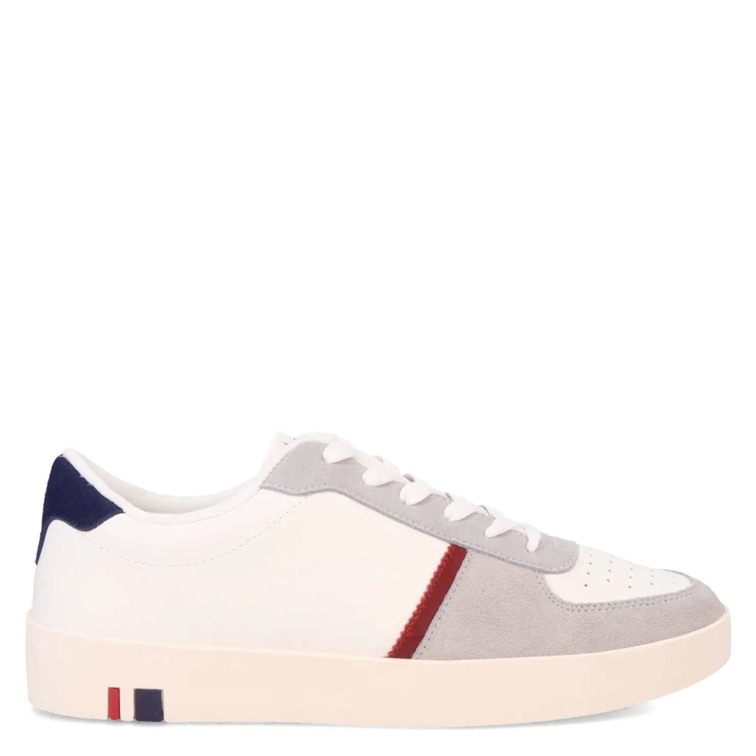 Sneakers & Athletics*Ben Sherman Men's , Richmond Sneaker White/Navy/Mod Red
