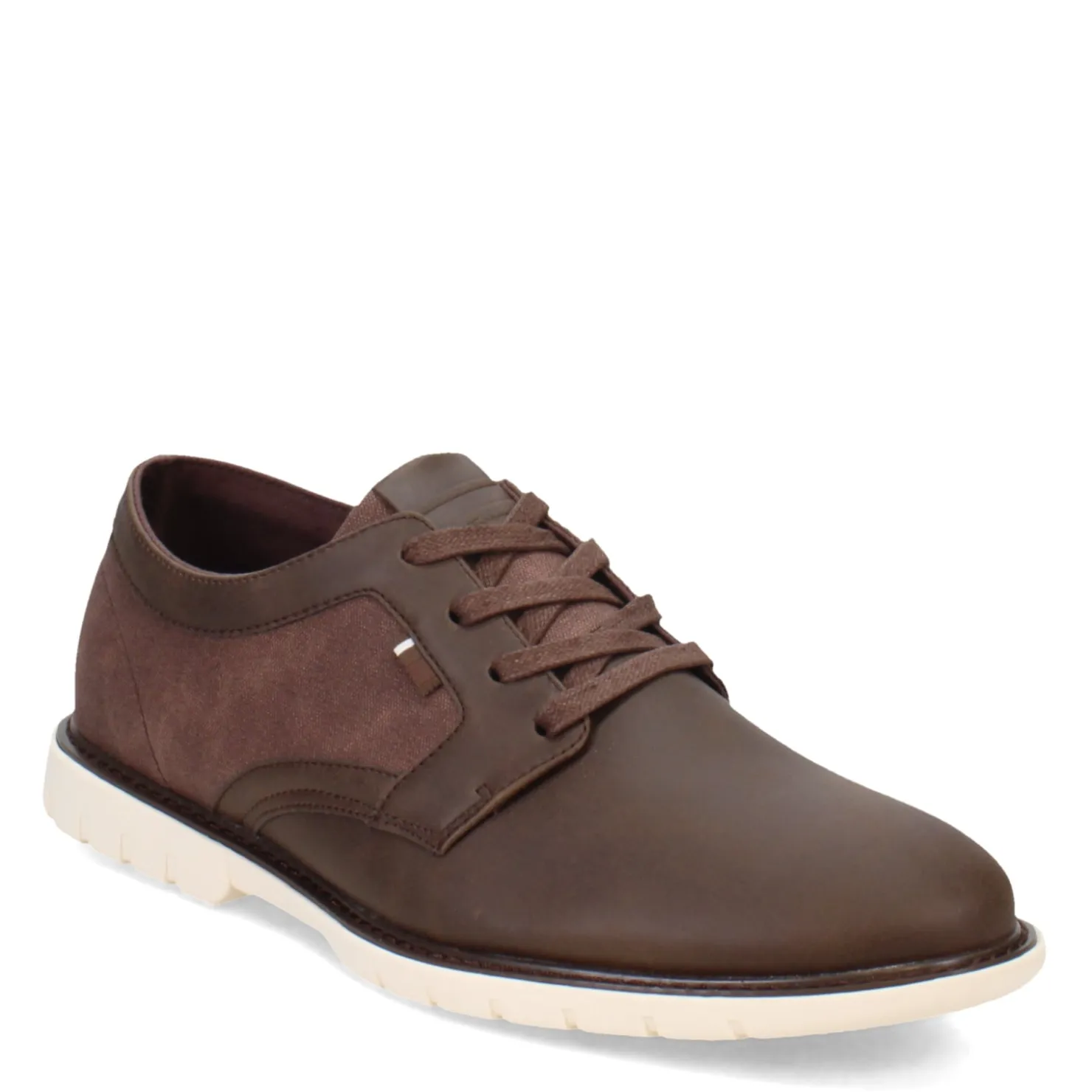 Oxfords*Ben Sherman Men's , Windsor Oxford Dark Brown Brown Whisper White