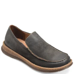 Slip-On Shoes*Born Men's , Baylor Moc Dark Grey