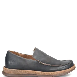 Slip-On Shoes*Born Men's , Baylor Moc Dark Grey