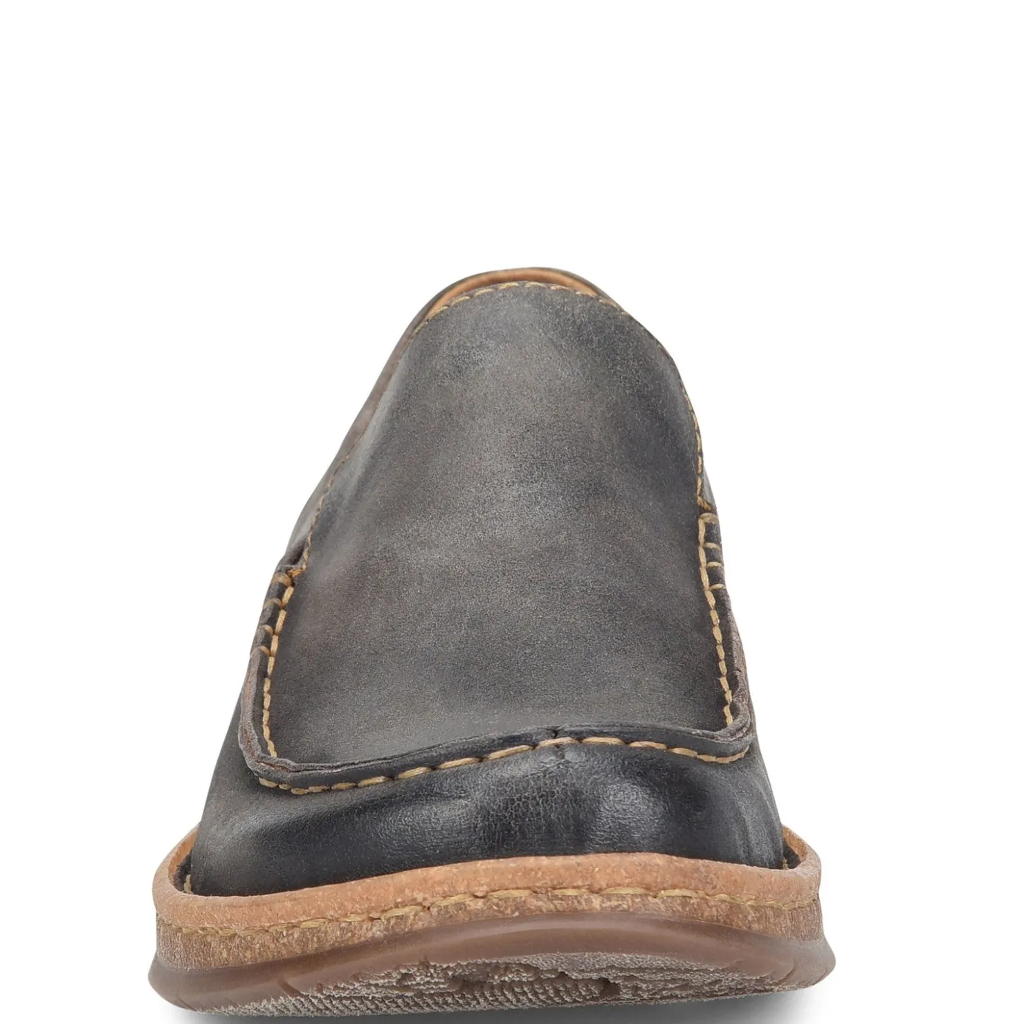 Slip-On Shoes*Born Men's , Baylor Moc Dark Grey