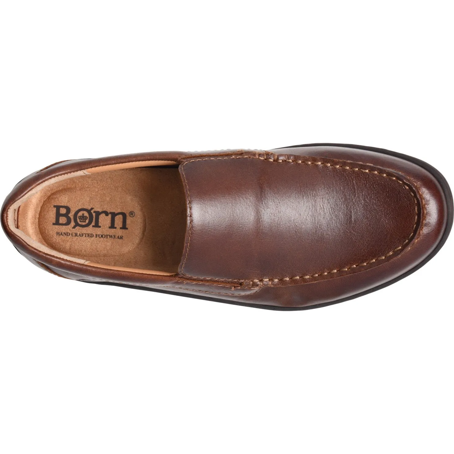 Slip-On Shoes*Born Men's , Brompton II Loafer Tan