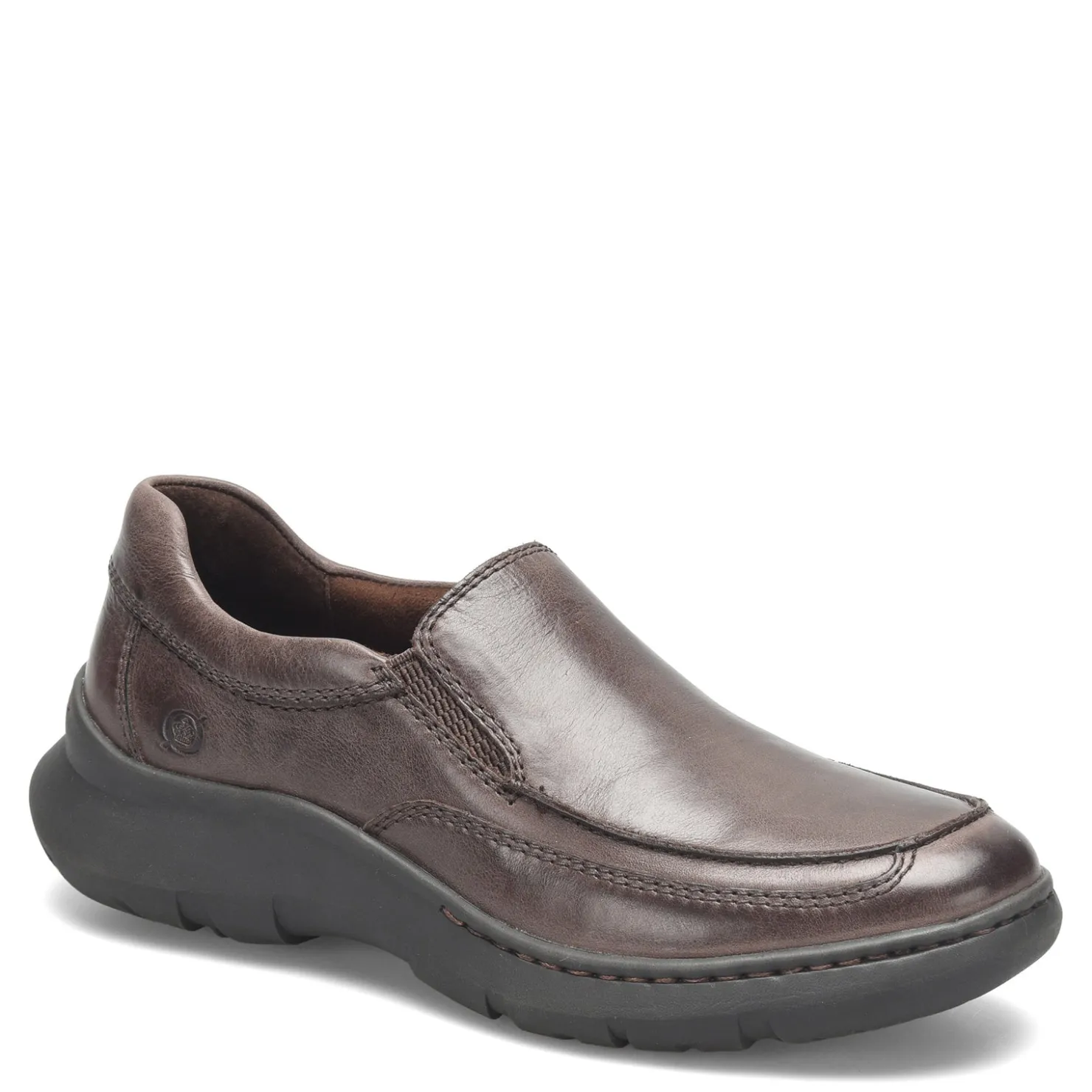 Loafers*Born Men's , Cambridge Slip-On Dark Brown