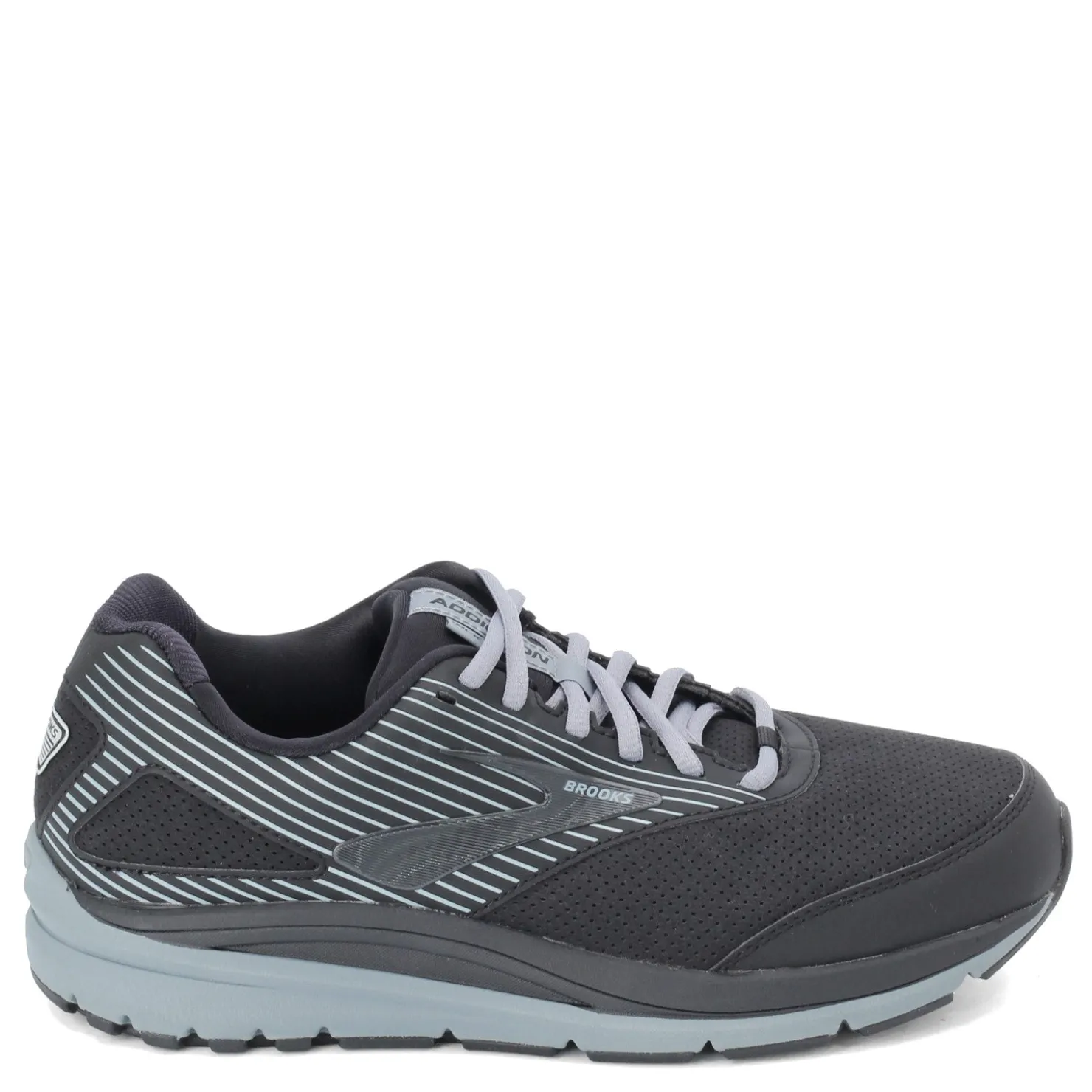 Walking*Brooks Men's , Addiction Walking Shoe - Wide Width Black