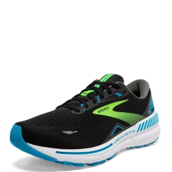 Running*Brooks Men's , Adrenaline GTS 23 Running Shoe Black/Blue/Green