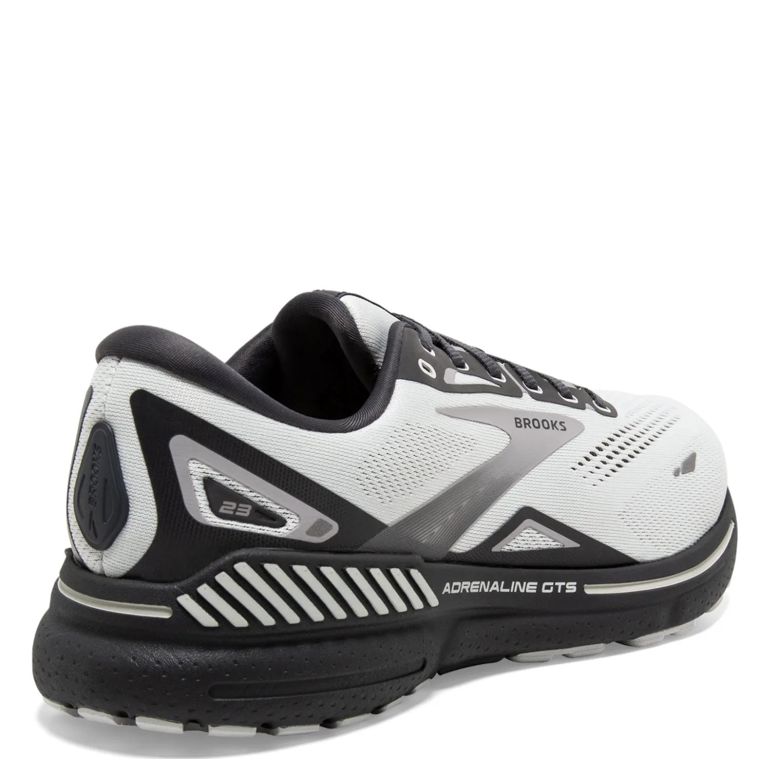 Running*Brooks Men's , Adrenaline GTS 23 Running Shoe Oyster/Ebony/Alloy