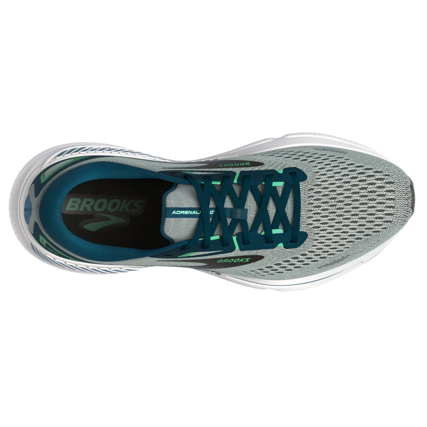 Running*Brooks Men's , Adrenaline GTS 23 Running Shoe Blue/Grey