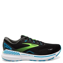 Running*Brooks Men's , Adrenaline GTS 23 Running Shoe - Wide Width Black Blue Green