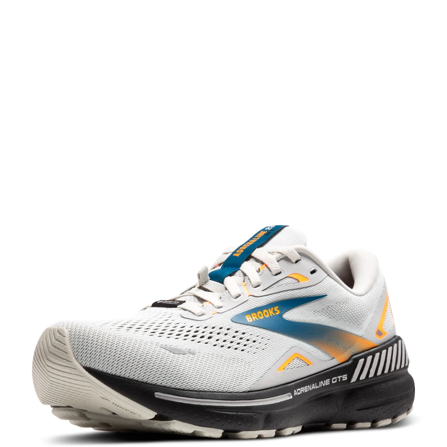 Sneakers & Athletics*Brooks Men's , Adrenaline GTS 23 GTX Running Shoe Oyster Mushroom/Orange/Blue