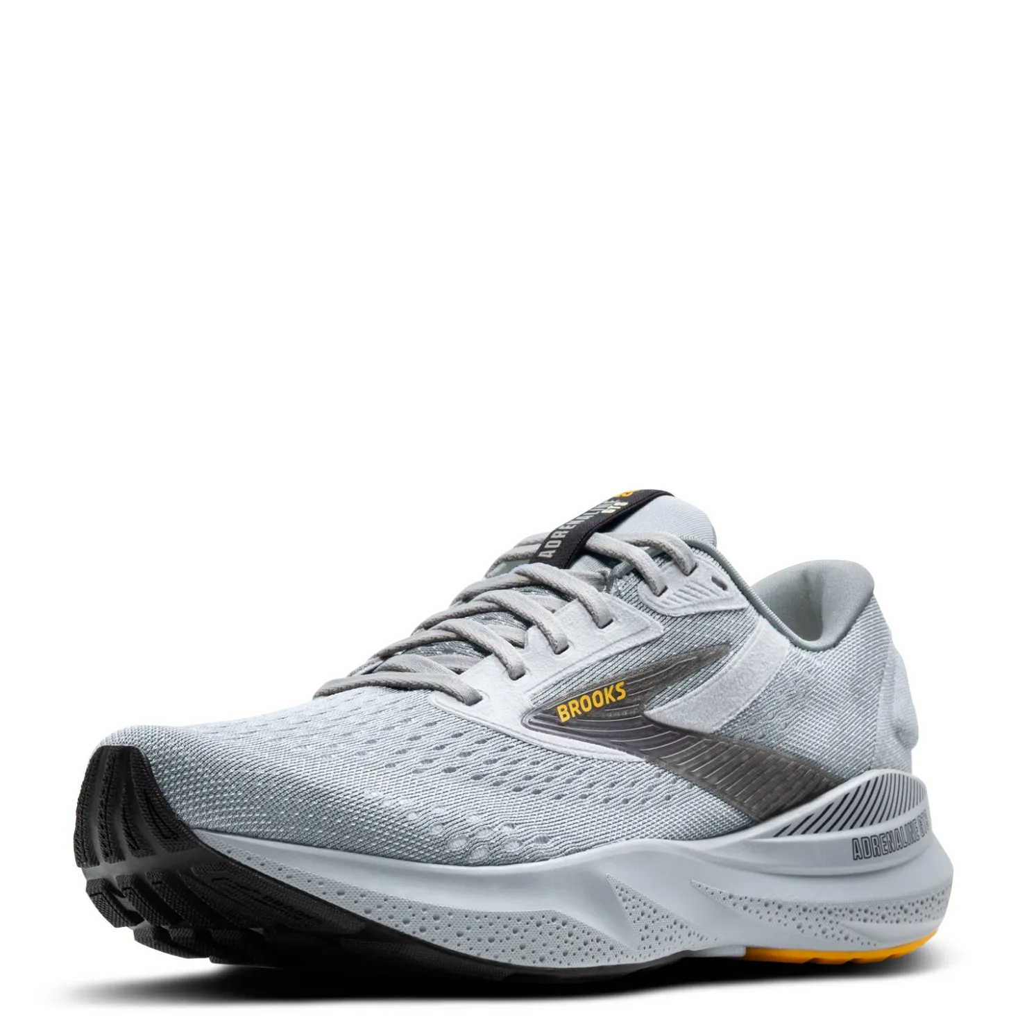 Sneakers & Athletics*Brooks Men's , Adrenaline GTS 24 Running Shoe - Wide Width Alloy/White/Gold Fusion