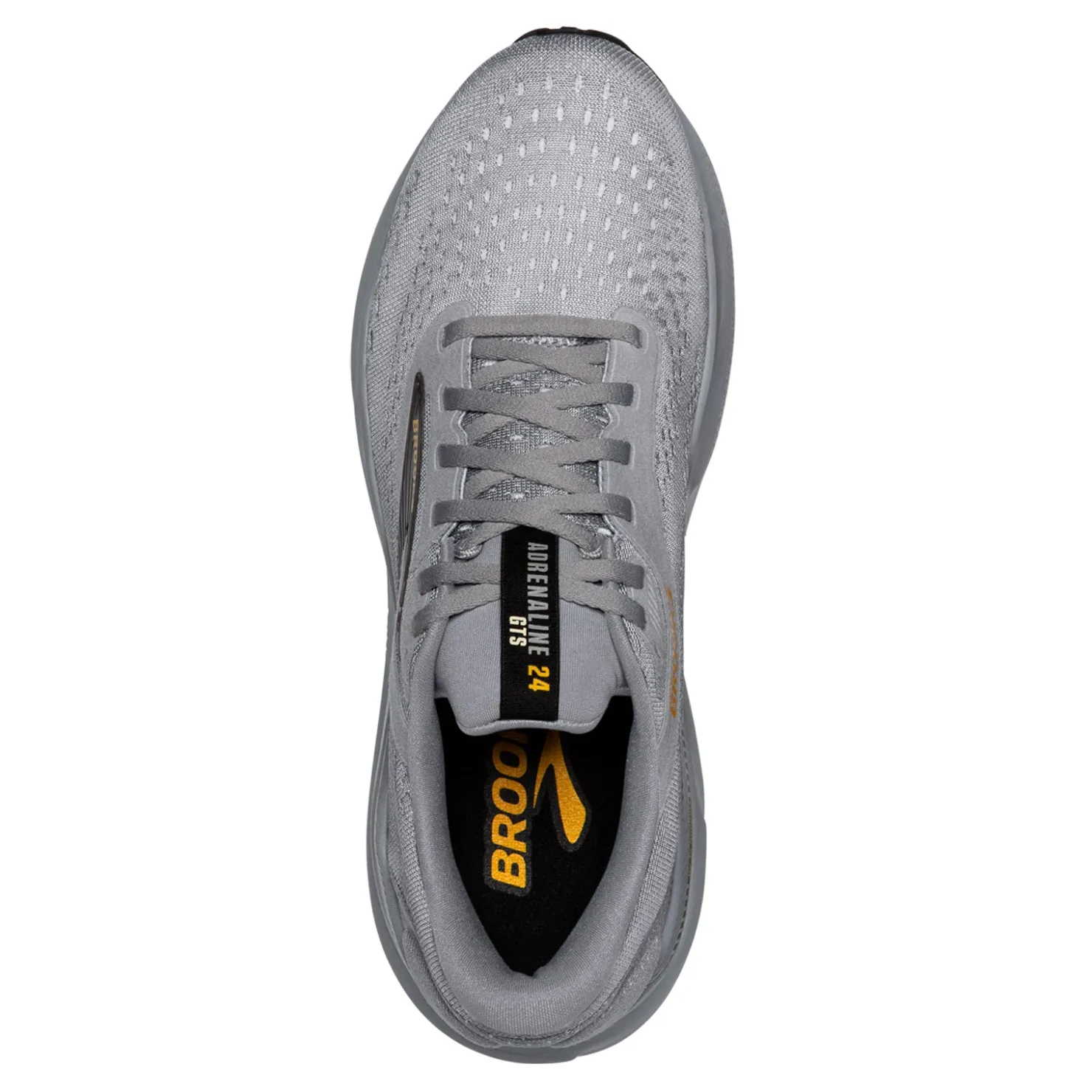 Sneakers & Athletics*Brooks Men's , Adrenaline GTS 24 Running Shoe - Wide Width Alloy/White/Gold Fusion