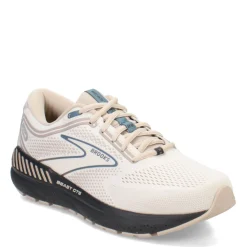 Running*Brooks Men's , Beast GTS 23 Running Shoe - Wide Width Chateau Grey/White Sand/Blue
