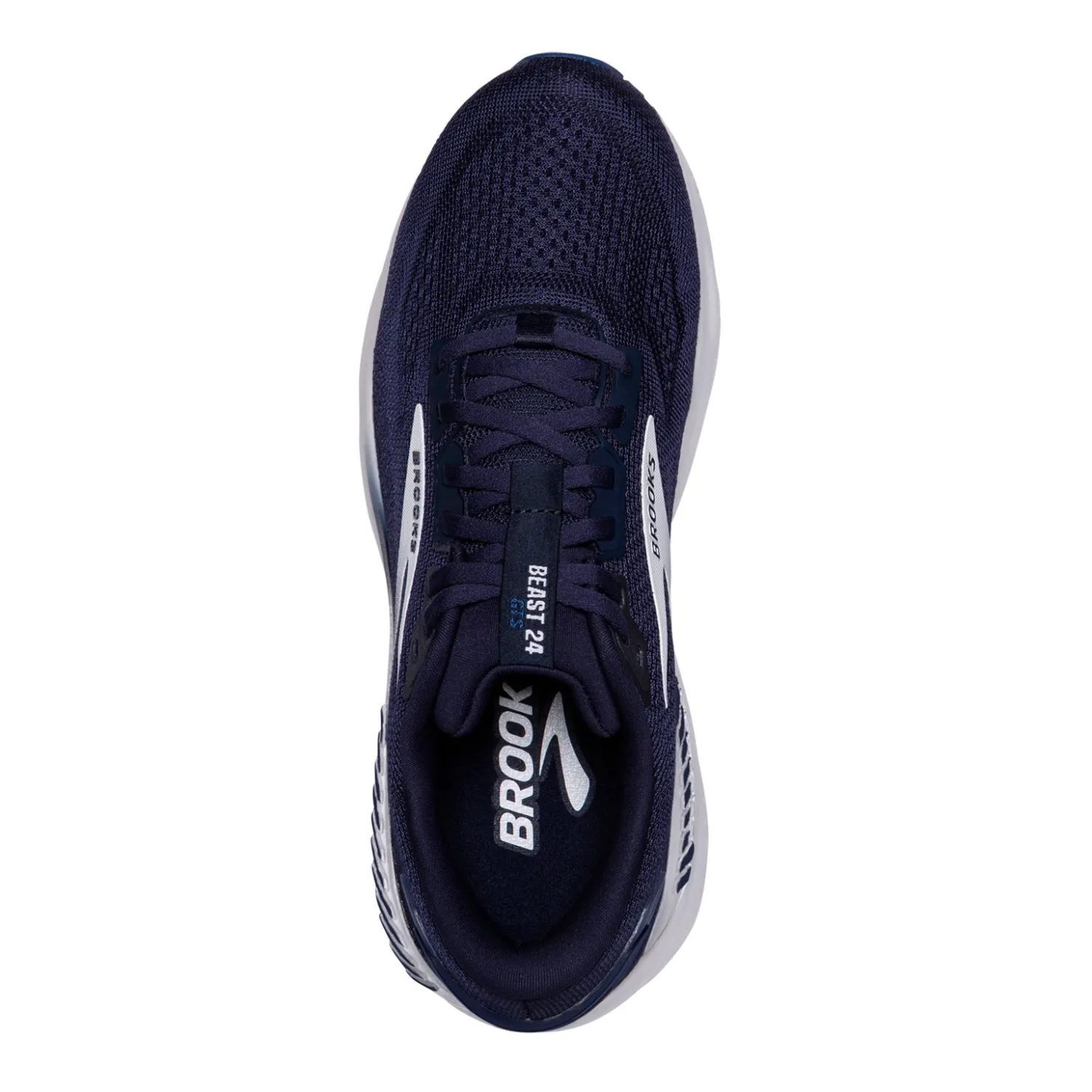 Sneakers & Athletics*Brooks Men's , Beast GTS 24 Running Shoe - Extra Wide Width Peacoat/True Navy/White