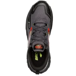 Trail & Hiking*Brooks Men's , Cascadia 18 GTX Trail Running Shoe Blackened Pearl/Black/Tomato