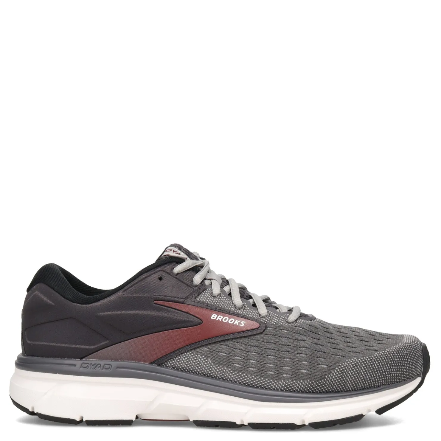 Running*Brooks Men's , Dyad 11 Running Shoe Pearl/Red