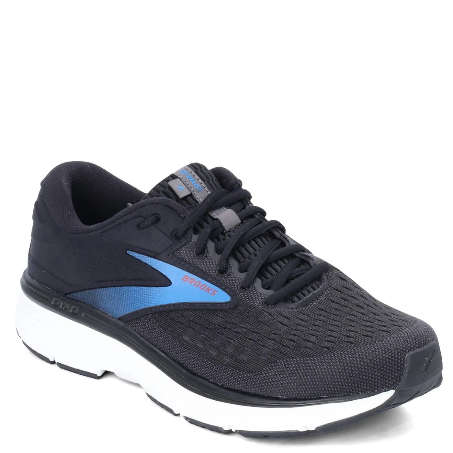 Running*Brooks Men's , Dyad 11 Running Shoe Black/Ebony/Blue