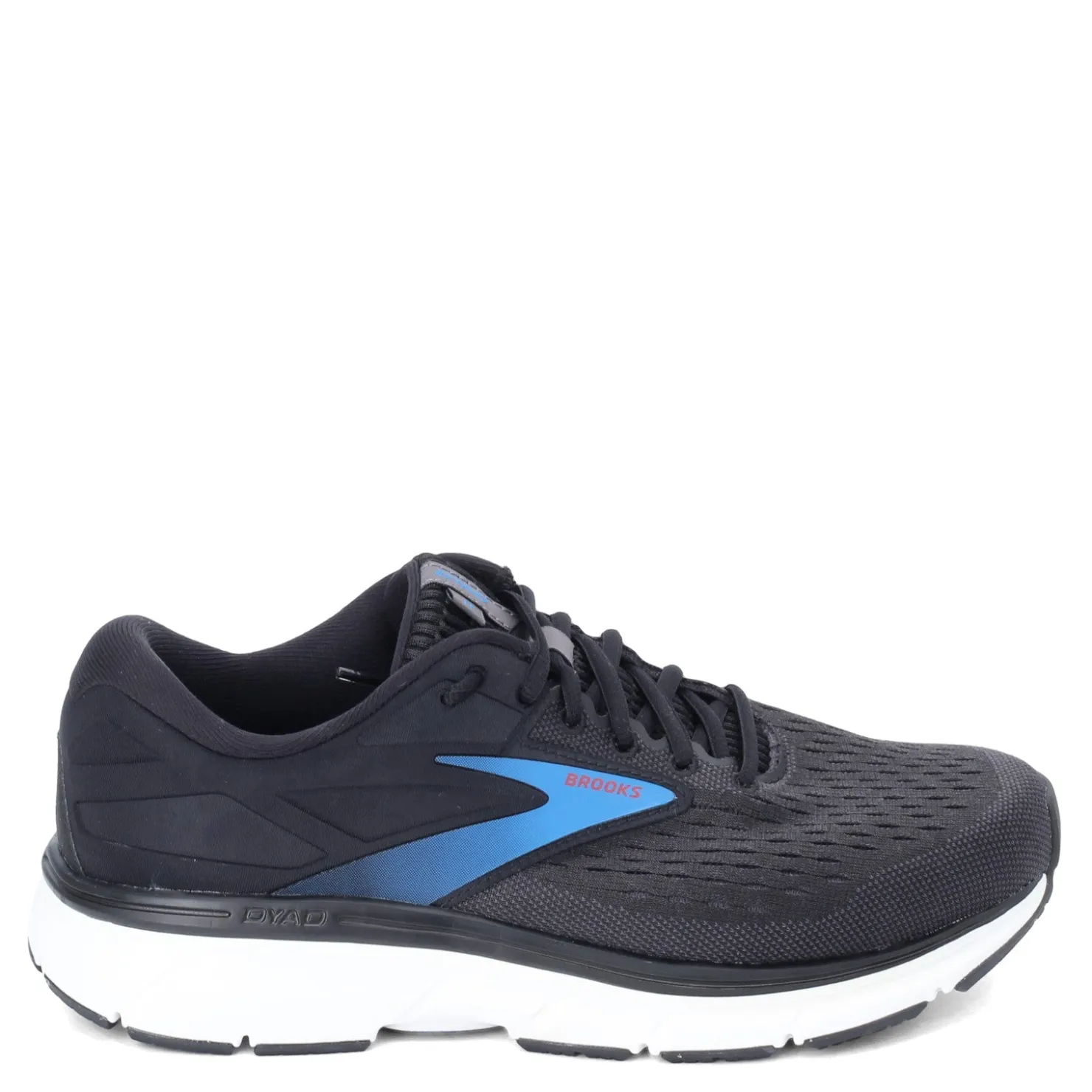 Running*Brooks Men's , Dyad 11 Running Shoe Black/Ebony/Blue