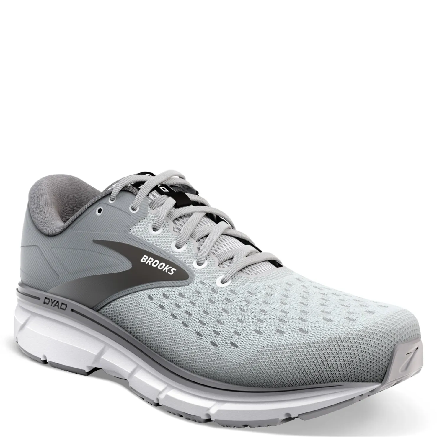 Sneakers & Athletics*Brooks Men's , Dyad 11 Running Shoe Grey/Black/White