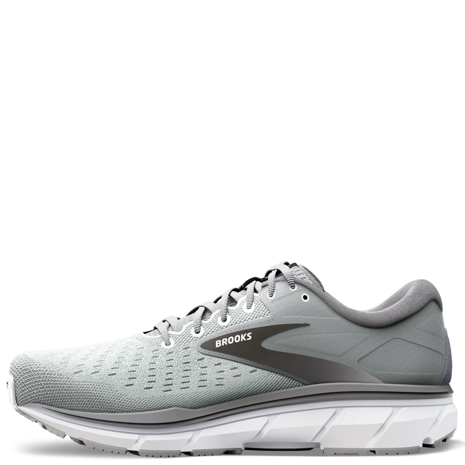 Sneakers & Athletics*Brooks Men's , Dyad 11 Running Shoe Grey/Black/White