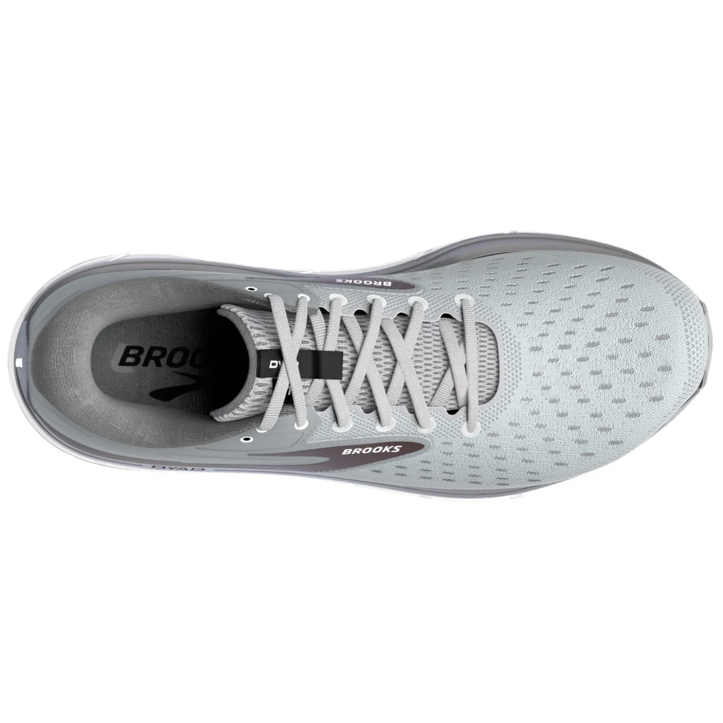 Sneakers & Athletics*Brooks Men's , Dyad 11 Running Shoe Grey/Black/White