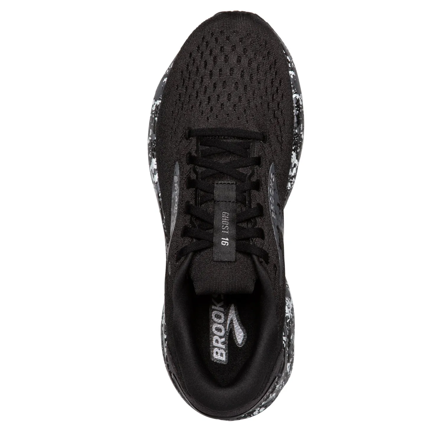 Sneakers & Athletics*Brooks Men's , Ghost 16 Running Shoe Black/Iron/Lava