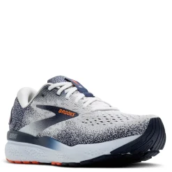 Sneakers & Athletics*Brooks Men's , Ghost 16 Running Shoe White/Peacoat/Orange