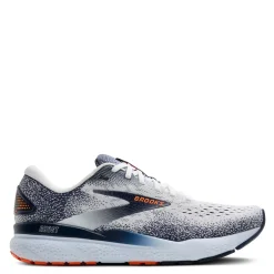 Sneakers & Athletics*Brooks Men's , Ghost 16 Running Shoe White/Peacoat/Orange