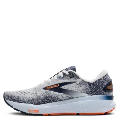 Sneakers & Athletics*Brooks Men's , Ghost 16 Running Shoe White/Peacoat/Orange