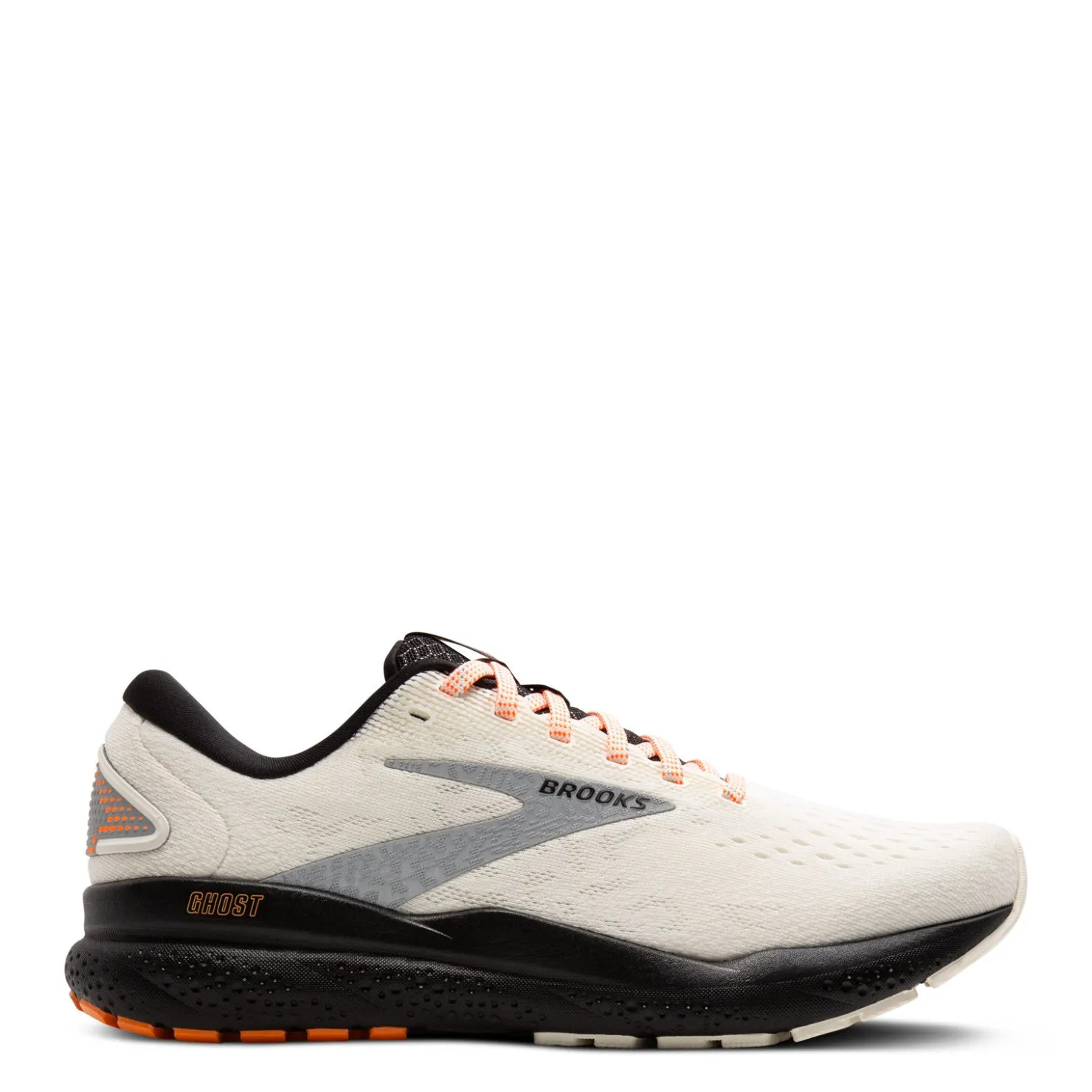 Sneakers & Athletics*Brooks Men's , Ghost 16 Running Shoe Ecru/Orange/Black
