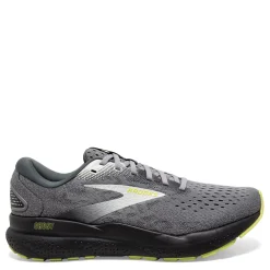 Running*Brooks Men's , Ghost 16 Running Shoe - Wide Width Primer/Grey/Lime