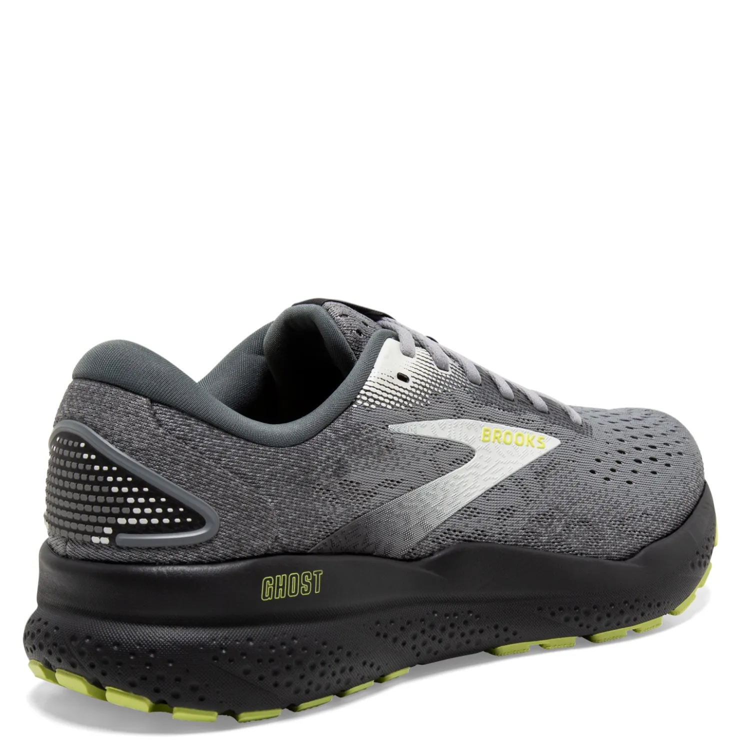 Running*Brooks Men's , Ghost 16 Running Shoe - Wide Width Primer/Grey/Lime