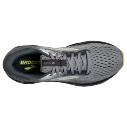 Running*Brooks Men's , Ghost 16 Running Shoe - Wide Width Primer/Grey/Lime