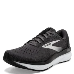 Running*Brooks Men's , Ghost 16 Running Shoe - Wide Width Black/Grey/White