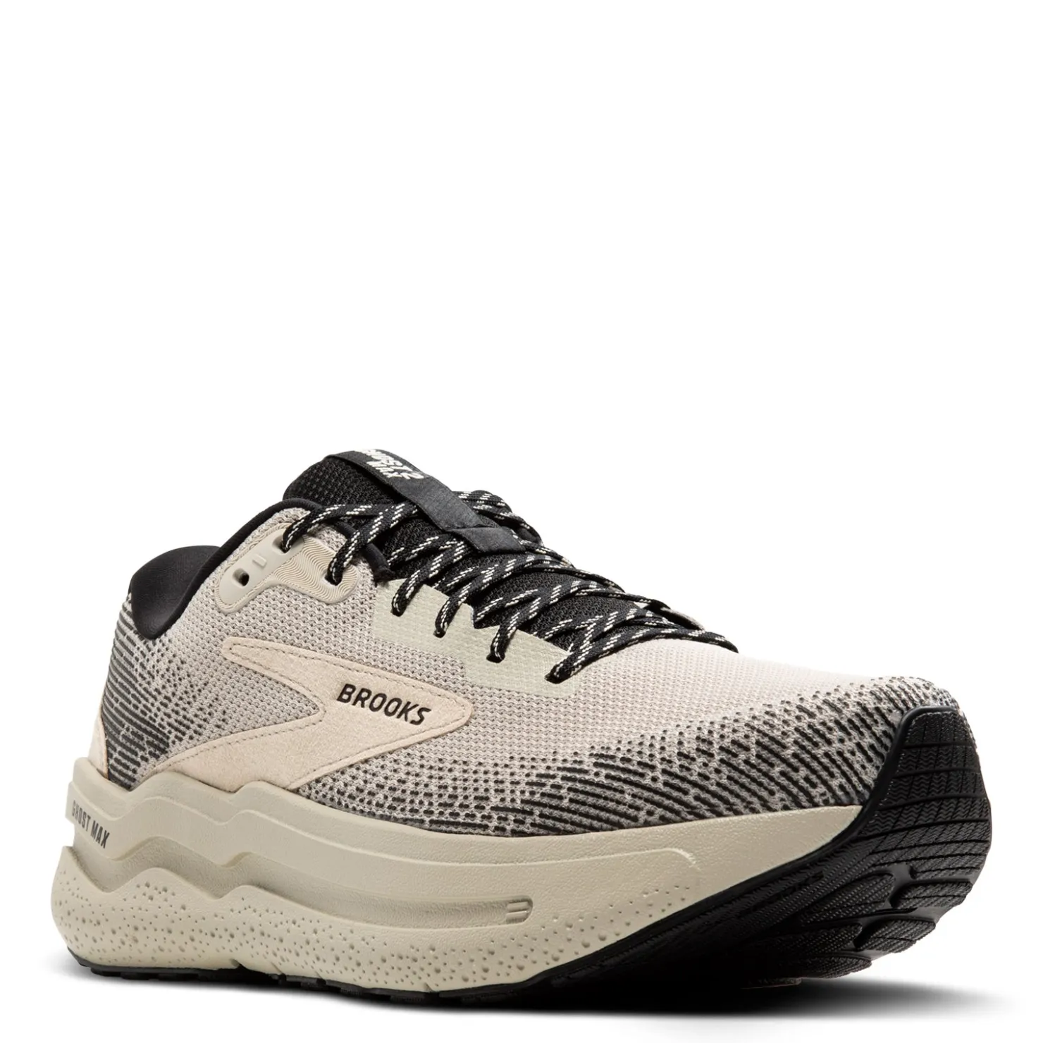 Sneakers & Athletics*Brooks Men's , Ghost Max 2 Running Shoe Pelican/Pelican/Black