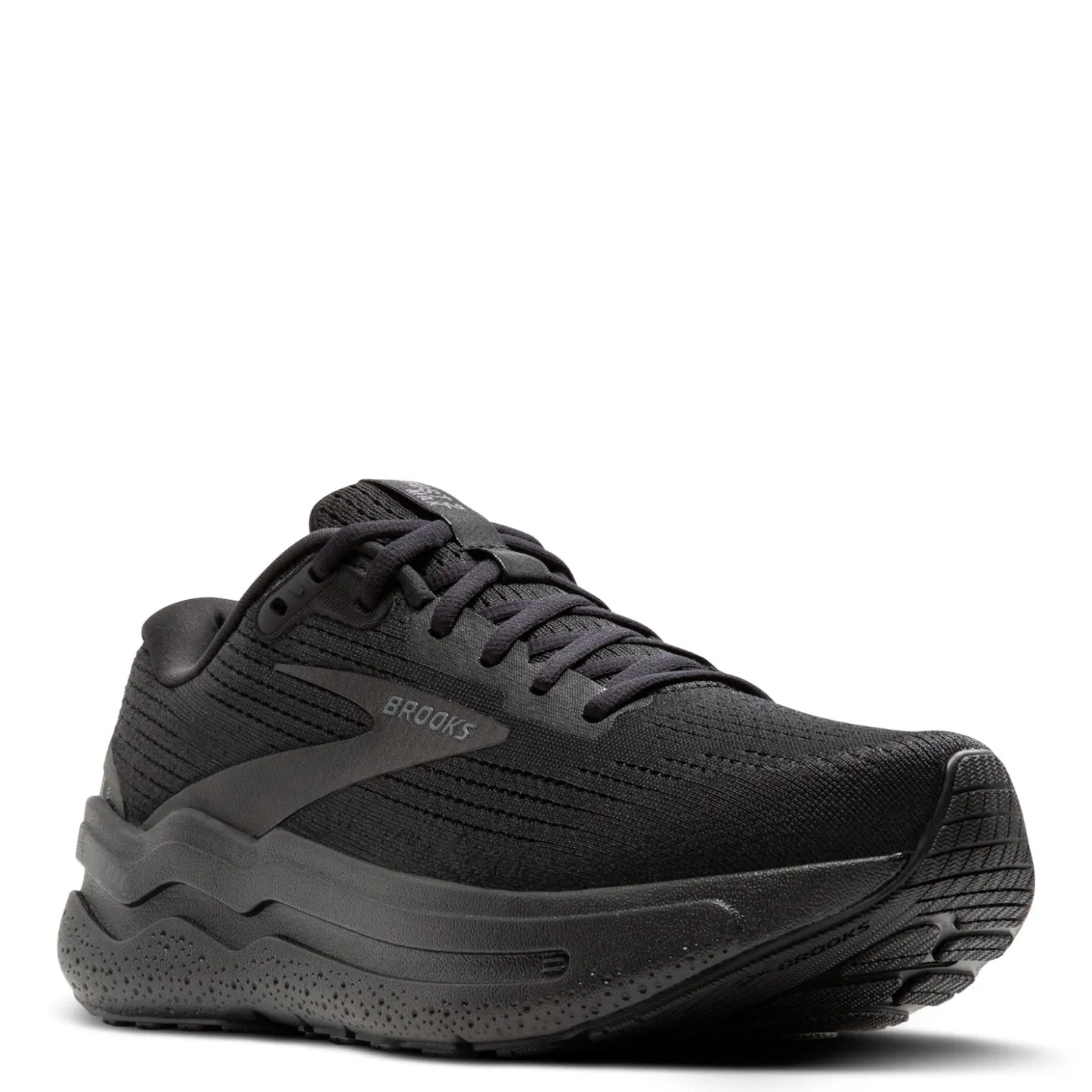 Sneakers & Athletics*Brooks Men's , Ghost Max 2 Running Shoe - Wide Width Black/Black/Ebony