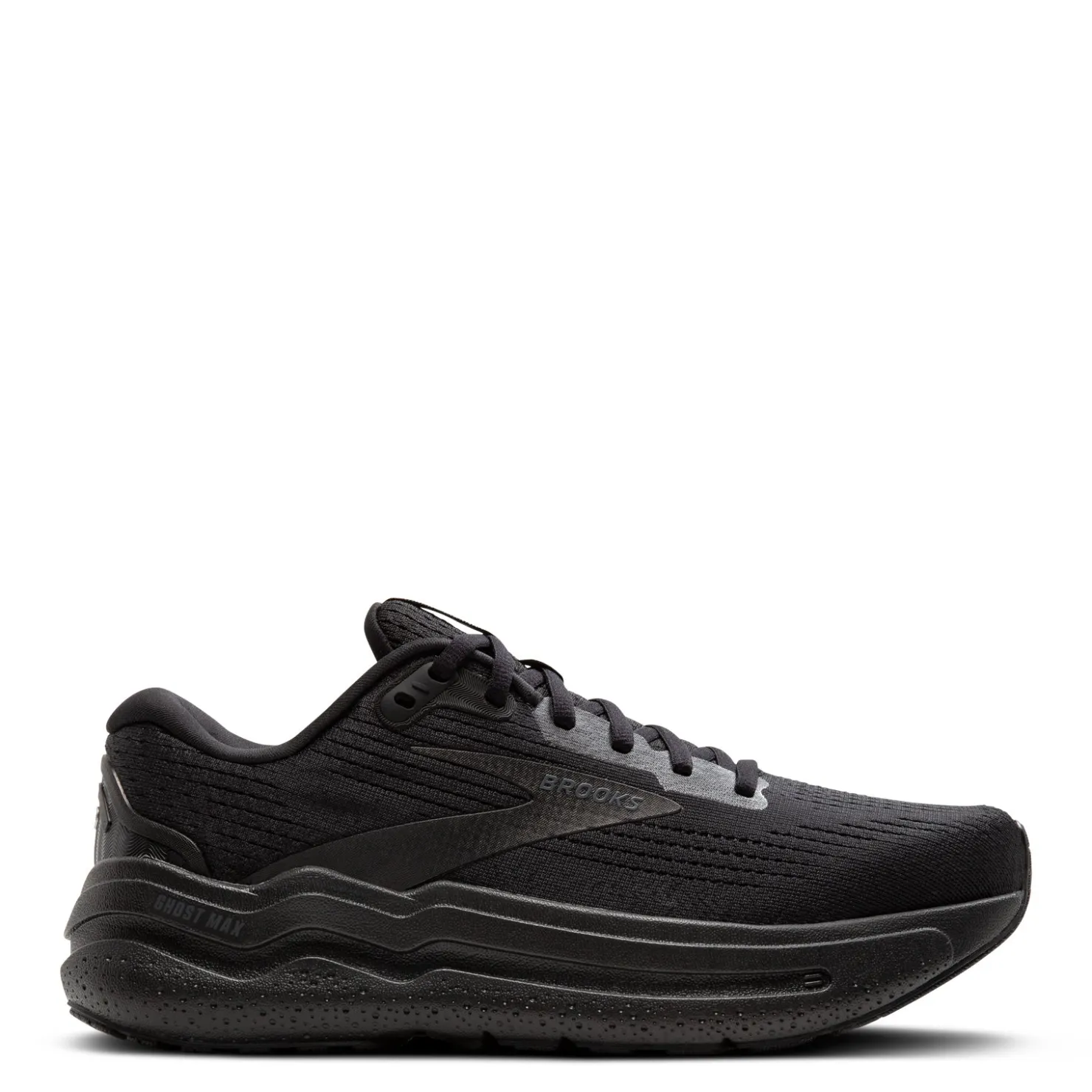Sneakers & Athletics*Brooks Men's , Ghost Max 2 Running Shoe - Wide Width Black/Black/Ebony