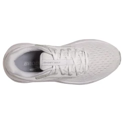 Sneakers & Athletics*Brooks Men's , Ghost Max Running Shoe - Wide Width White/Oyster/Metallic Silver