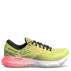 Sneakers & Athletics*Brooks Men's , Glycerin 20 Running Shoe Lime/Red/Ebony