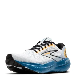 Running*Brooks Men's , Glycerin 21 Running Shoe White/Sapphire/Orange