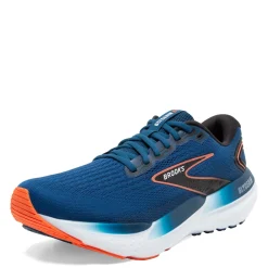 Running*Brooks Men's , Glycerin 21 Running Shoe Blue Opal/Black/Nasturtium