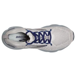 Running*Brooks Men's , Glycerin 20 Stealth Fit Running Shoe Oyster/Blue