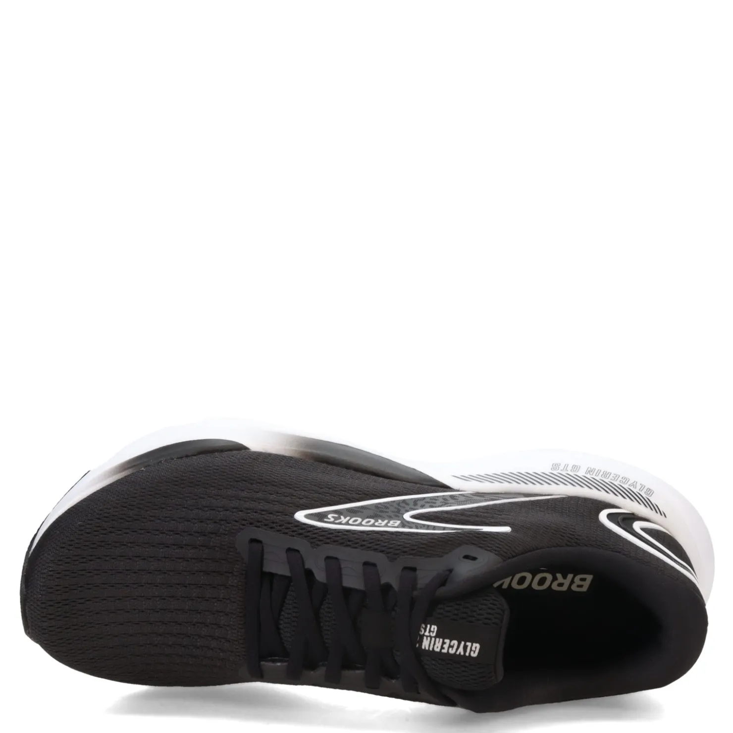 Running*Brooks Men's , Glycerin GTS 21 Running Shoe Black/Grey/White