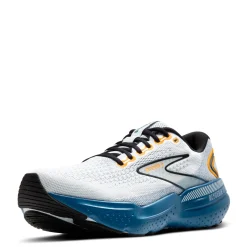 Sneakers & Athletics*Brooks Men's , Glycerin GTS 21 Running Shoe White/Sapphire/Orange