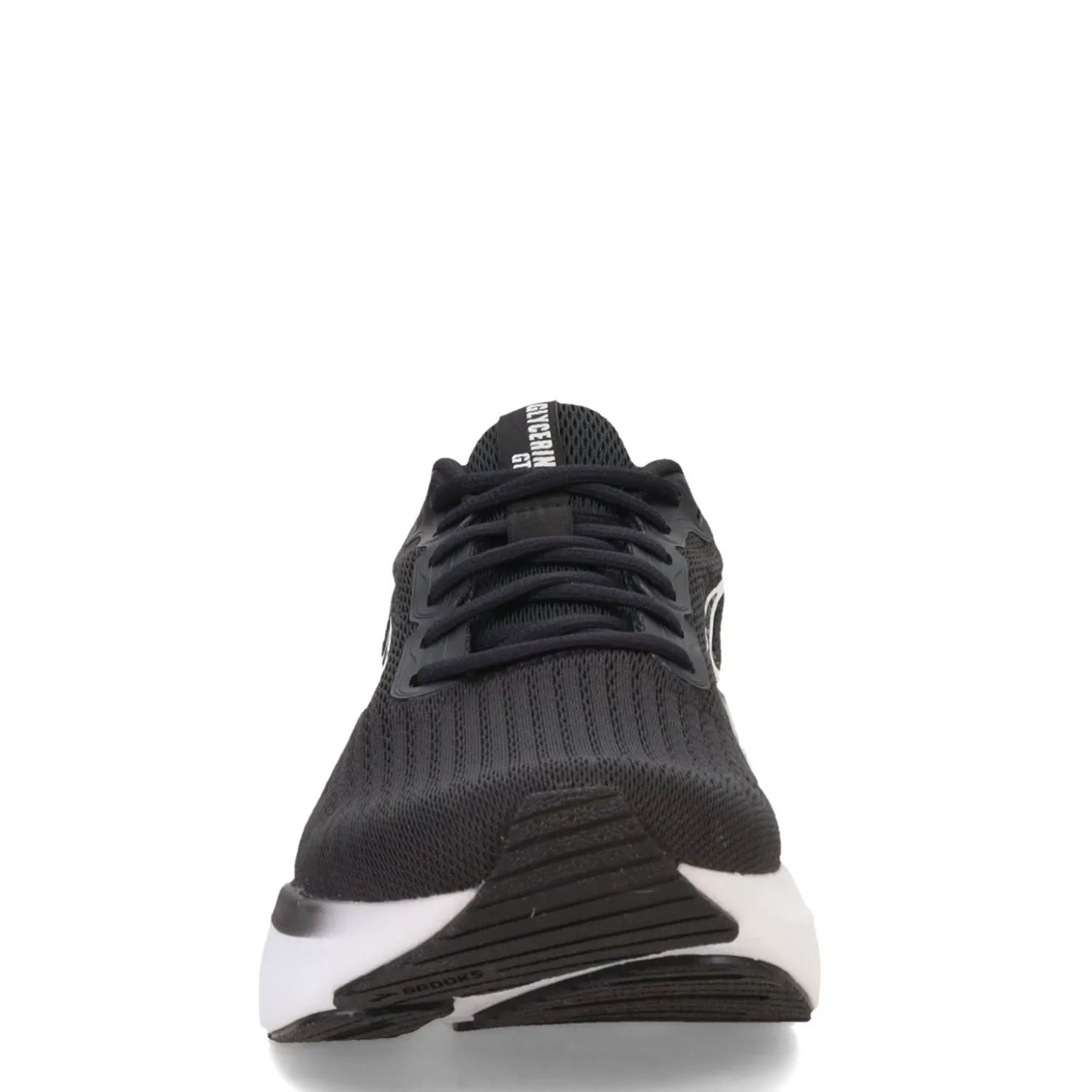 Sneakers & Athletics*Brooks Men's , Glycerin GTS 21 Running Shoe - Wide Width Black/Grey/White