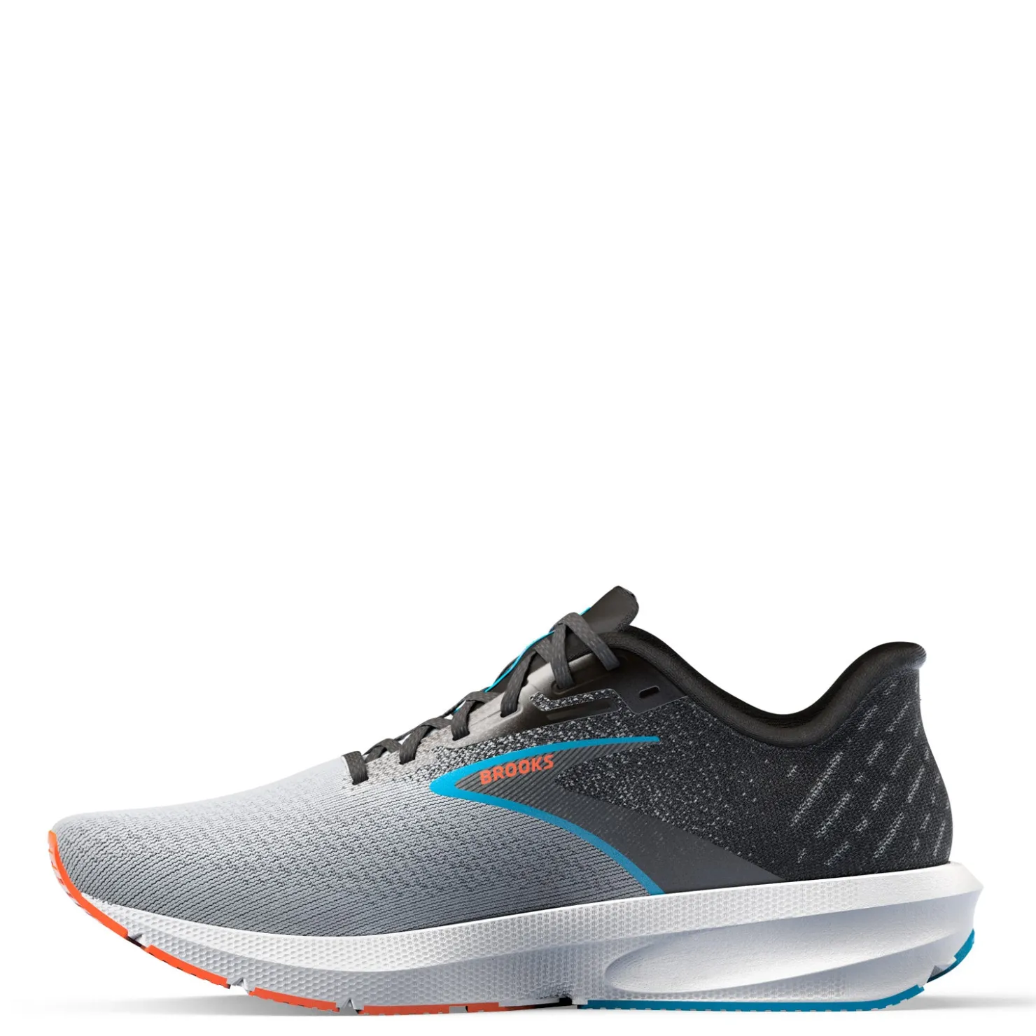 Sneakers & Athletics*Brooks Men's , Launch 10 Running Shoe Black/Grey/Orange