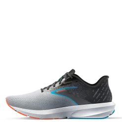 Sneakers & Athletics*Brooks Men's , Launch 10 Running Shoe - Wide Width Black/Grey/Orange Clown Fish