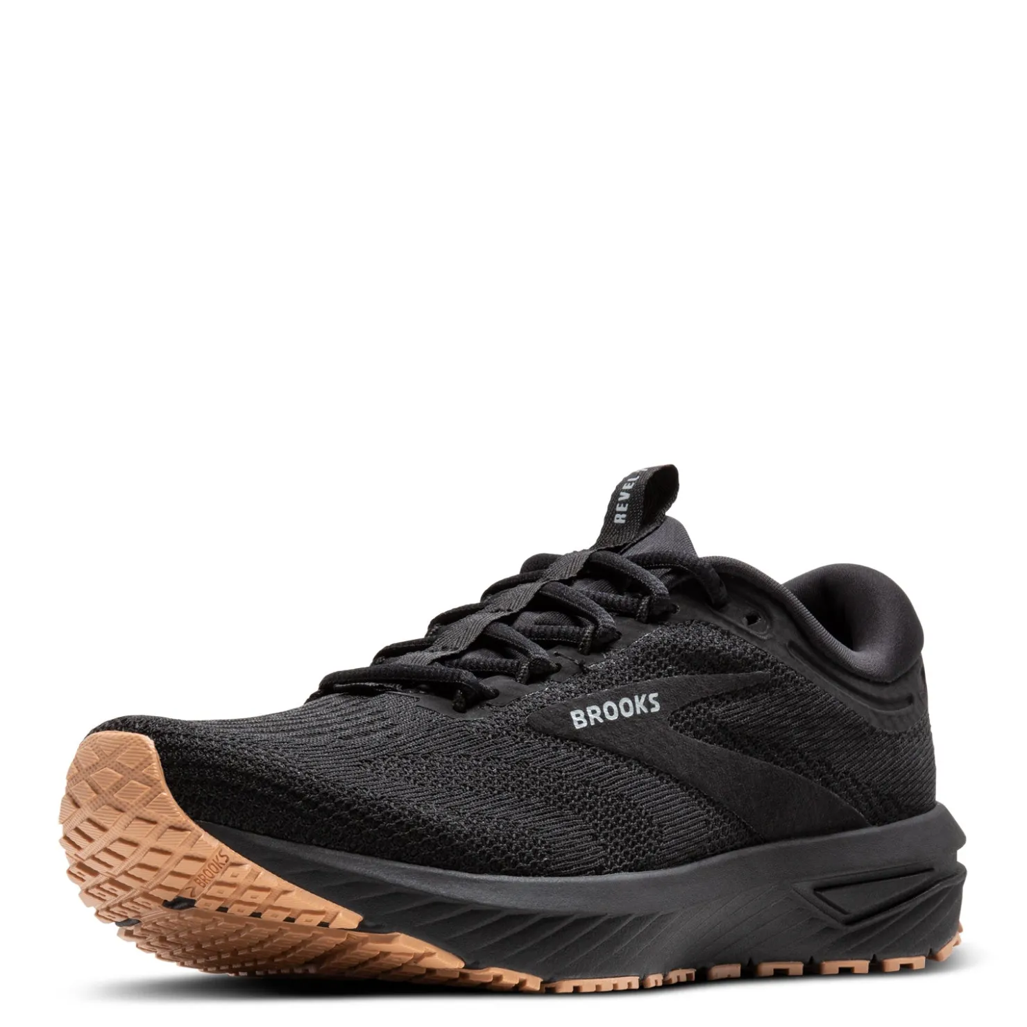 Sneakers & Athletics*Brooks Men's , Revel 7 Running Shoe Black/Tan Sole
