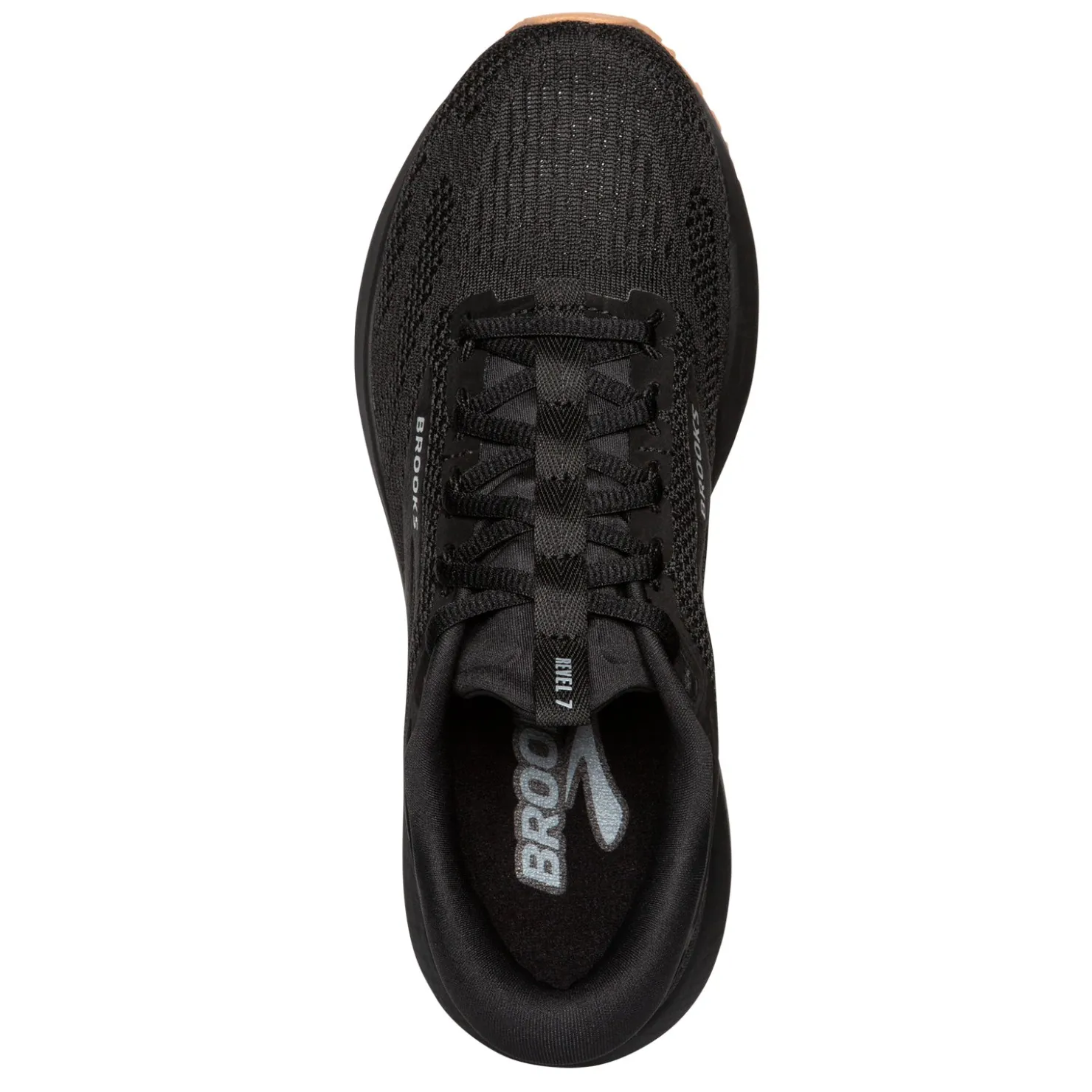 Sneakers & Athletics*Brooks Men's , Revel 7 Running Shoe Black/Tan Sole