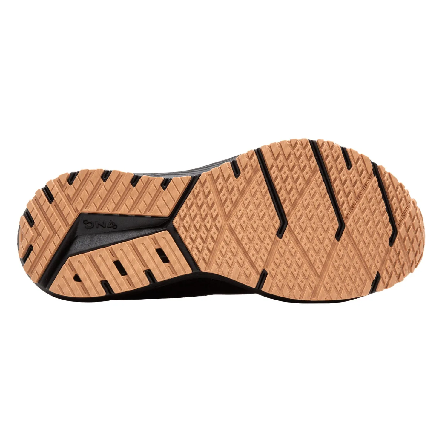 Sneakers & Athletics*Brooks Men's , Revel 7 Running Shoe Black/Tan Sole